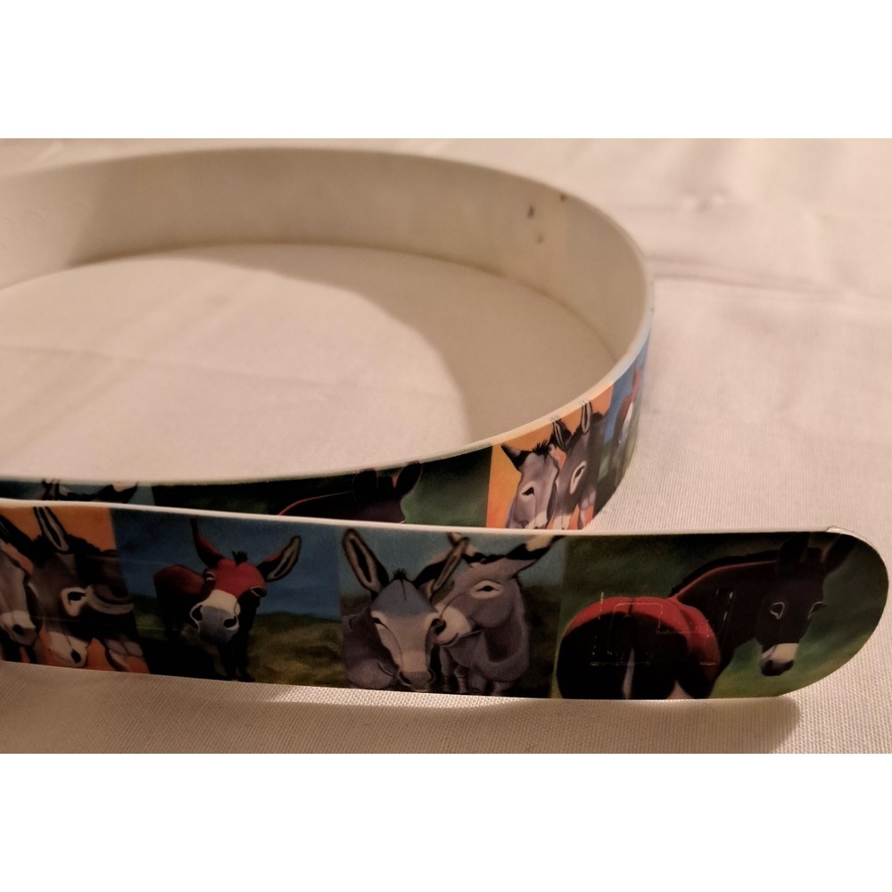 Novelty Belt Set 3 Plastic Buckle Horses and  Horseshoe Patterns‎ - Picture 13 of 15